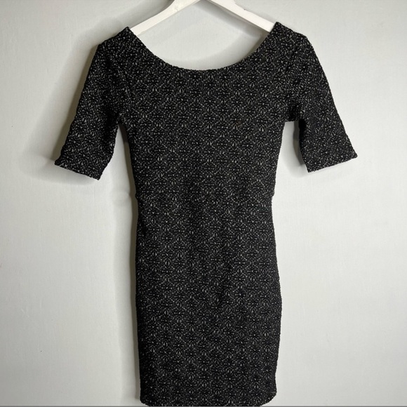 Free People Lady Pucker Scoop Back Bodycon Dress Sz XS - Picture 4 of 9